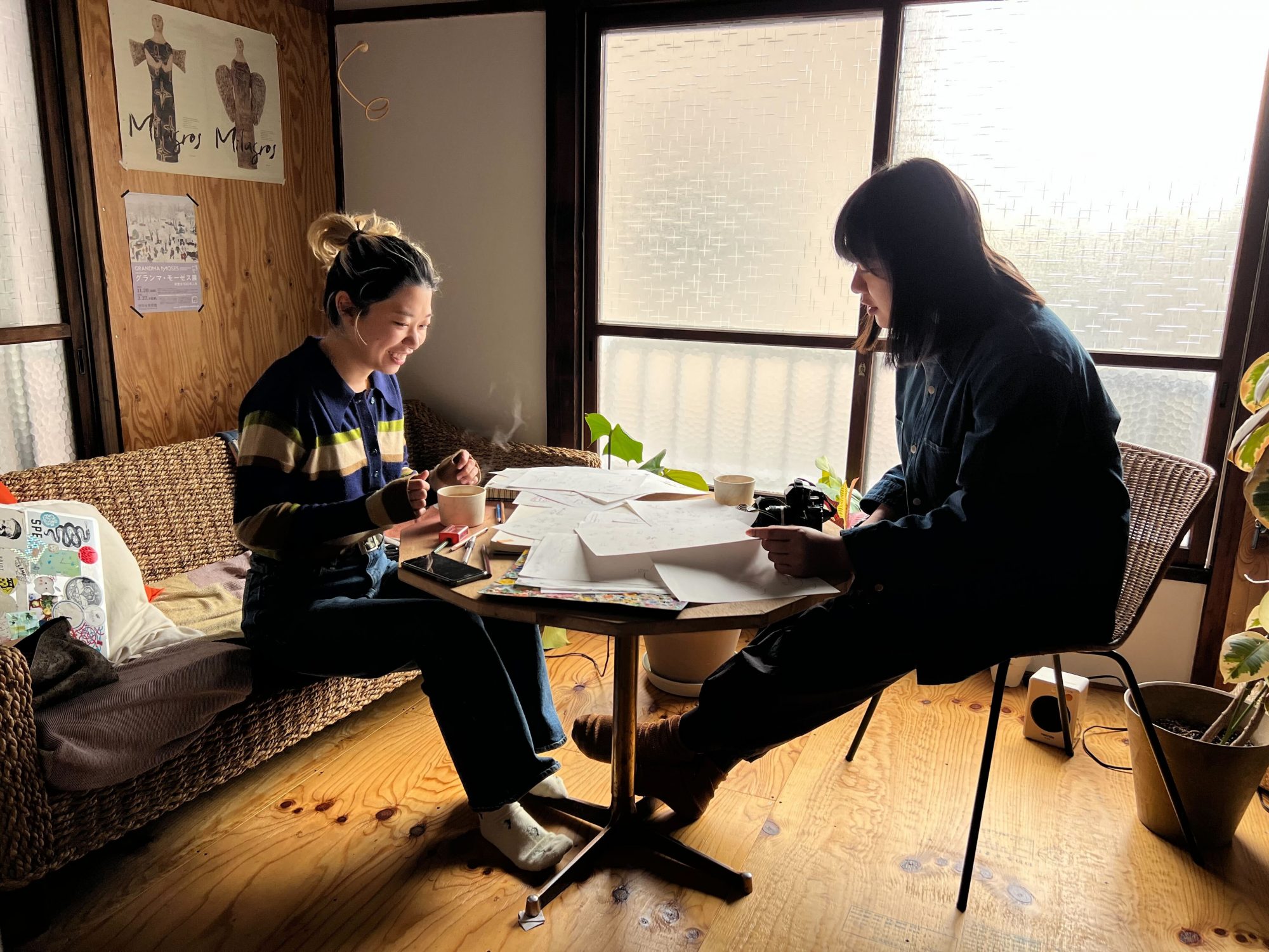 あのとき選ばなかった絵を、今発表すること　kaho iwaya×石田真澄の共同作品