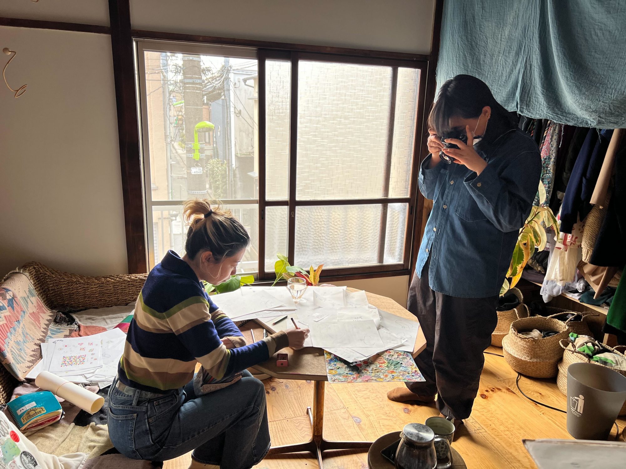 あのとき選ばなかった絵を、今発表すること　kaho iwaya×石田真澄の共同作品